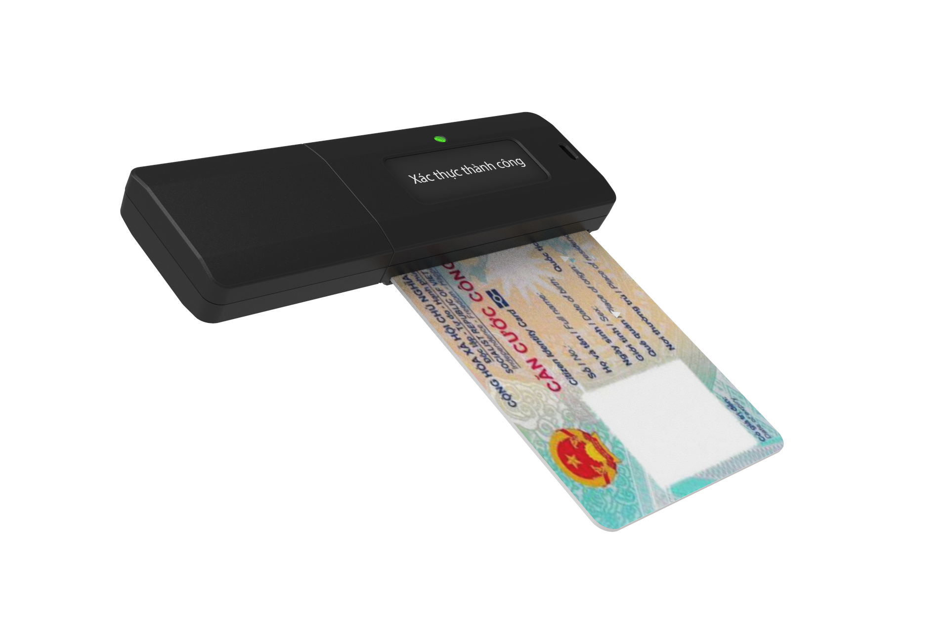 Đầu đọc thẻ căn cước gắn chip di động D3 - Máy in thẻ nhựa, máy dập nổi, đầu đọc thẻ nhựa