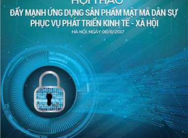 MK Group tham gia Hội thảo “Đẩy mạnh ứng dụng sản phẩm mật mã dân sự phục vụ phát triển kinh tế - xã - Máy in thẻ nhựa, máy dập nổi, đầu đọc thẻ nhựa