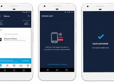 Ngân hàng số Monzo cho phép kích hoạt thẻ ghi nợ bằng cách chạm vào điện thoại - Máy in thẻ nhựa, máy dập nổi, đầu đọc thẻ nhựa