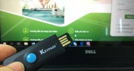 KeyPass FIDO U2F Token S1 –  Chìa khóa bảo mật quét sạc - Máy in thẻ nhựa, máy dập nổi, đầu đọc thẻ nhựa