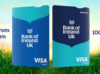 Ngân hàng Ireland ra mắt thẻ nguồn gốc sinh học - Máy in thẻ nhựa, máy dập nổi, đầu đọc thẻ nhựa