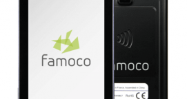 Đầu đọc thẻ không tiếp xúc cầm tay Famoco FX100 - Máy in thẻ nhựa, máy dập nổi, đầu đọc thẻ nhựa