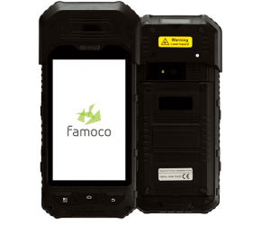 Đầu đọc thẻ không tiếp xúc cầm tay Famoco FX300 - Máy in thẻ nhựa, máy dập nổi, đầu đọc thẻ nhựa