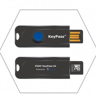 FIDO Keypass S1 -Chìa khóa bảo mật tài khoản trực tuyến - Máy in thẻ nhựa, máy dập nổi, đầu đọc thẻ nhựa