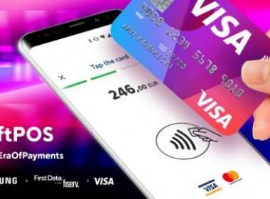 Visa, Samsung thí điểm thanh toán mPOS không phần cứng - Máy in thẻ nhựa, máy dập nổi, đầu đọc thẻ nhựa